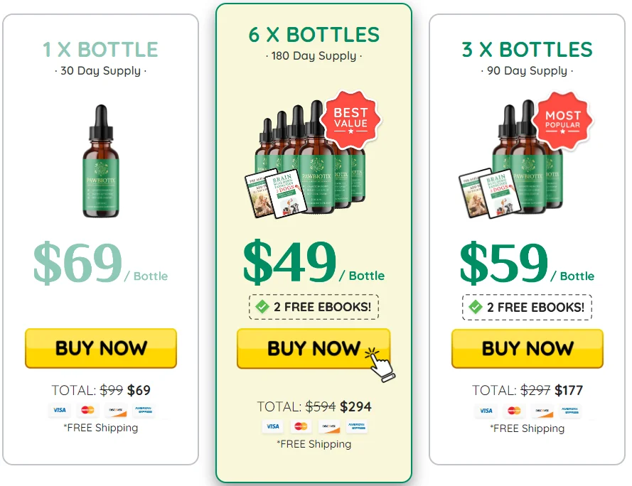 Buy Pawbiotix 6 Bottles